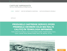 Tablet Screenshot of cartuse-imprimante.com